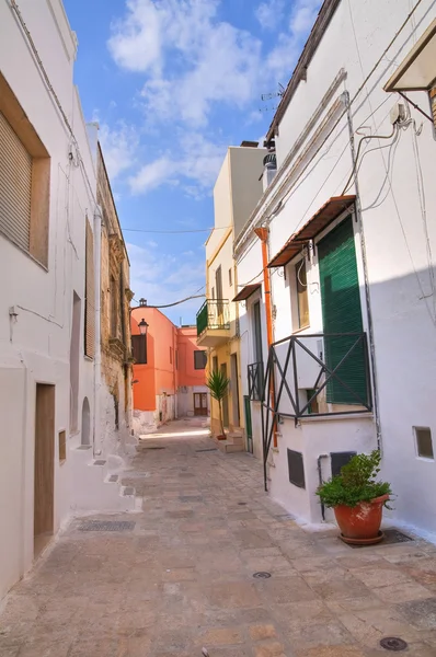 Callejuela. Mesagne. Puglia. Italia . —  Fotos de Stock