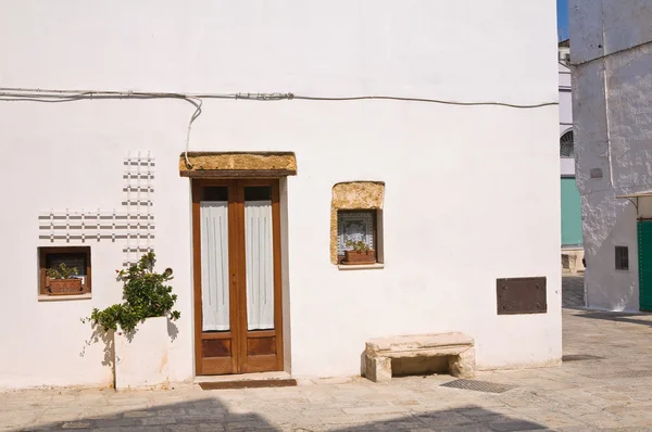 Alleyway. Mesagne. Puglia. İtalya. — Stok fotoğraf