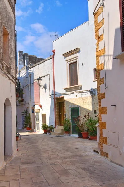 Alleyway. Mesagne. Puglia. İtalya. — Stok fotoğraf