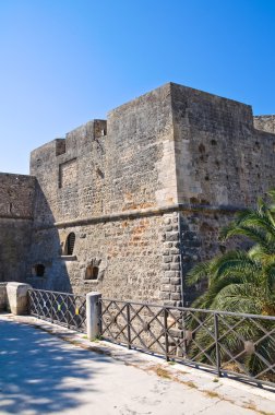 Angevine swabian castle. Manfredonia. Puglia. İtalya.
