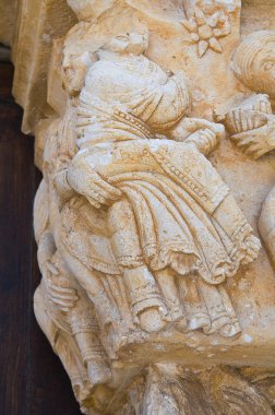 Abbey St Leonardo. Manfredonia. Puglia. İtalya.