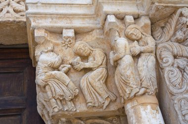 Abbey St Leonardo. Manfredonia. Puglia. İtalya.