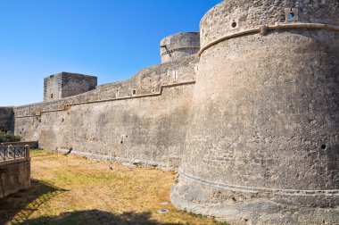 Angevine swabian castle. Manfredonia. Puglia. İtalya.