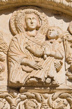 St maria maggiore Kilisesi. Monte sant'angelo. Puglia. İtalya.