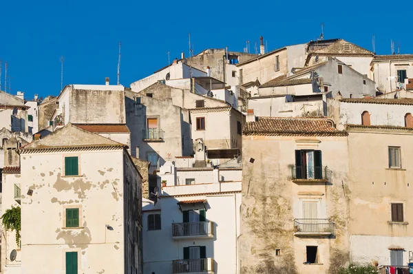 Rodi garganico panoramik manzaralı. Puglia. İtalya. — Stok fotoğraf