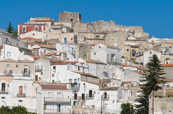 Panoramic view of Monte Sant'Angelo. Puglia. Italy. — Stock Photo, Image