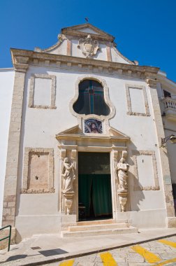 Kilise passione. Conversano. Puglia. İtalya.