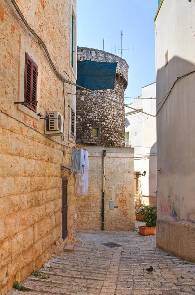 Gränd. Conversano. Puglia. Italien. — Stockfoto