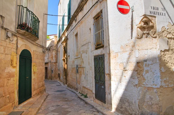 Uličky. Conversano. Puglia. Itálie. — Stock fotografie