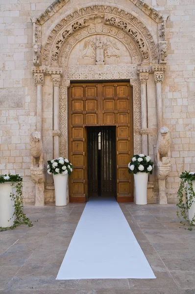 Βασιλική καθεδρικό ναό της conversano. Puglia. Ιταλία. — Φωτογραφία Αρχείου