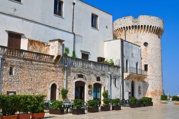 Zamek Conversano. Puglia. Włochy. — Zdjęcie stockowe