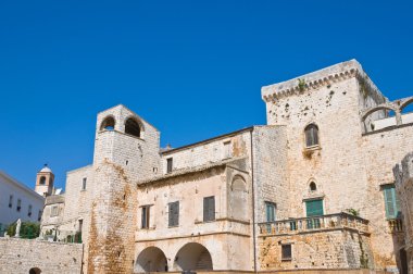Conversano Castle. Puglia. İtalya.
