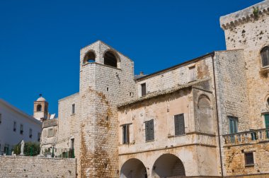 Conversano Castle. Puglia. İtalya.