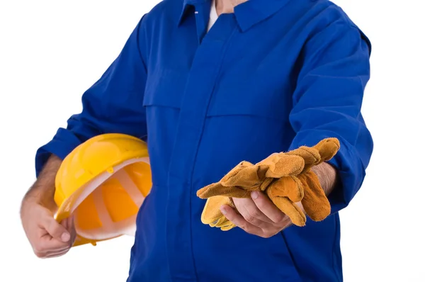 Blue collar worker. — Stock Photo, Image