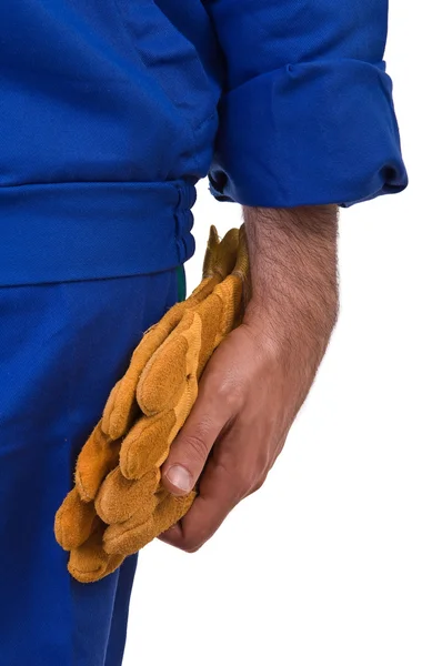 Trabajador de cuello azul . — Foto de Stock