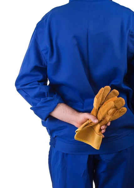 Blue collar worker. — Stock Photo, Image