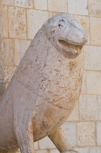 Bazilika Katedrali Conversano. Puglia. İtalya. — Stok fotoğraf