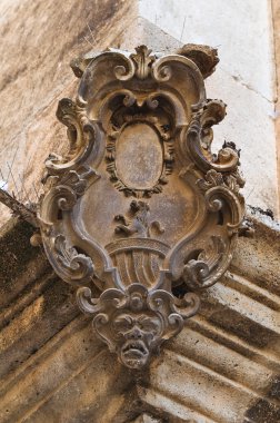 tarihi Saray. Conversano. Puglia. İtalya.