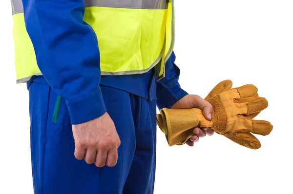 Arbeiter mit blauem Kragen. — Stockfoto