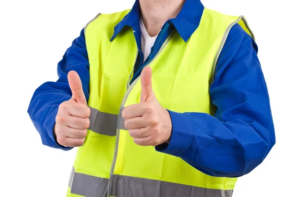 Trabajador de cuello azul . — Foto de Stock