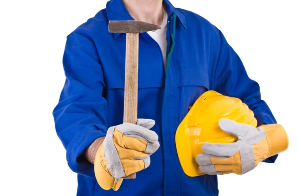 Blue collar worker. — Stock Photo, Image