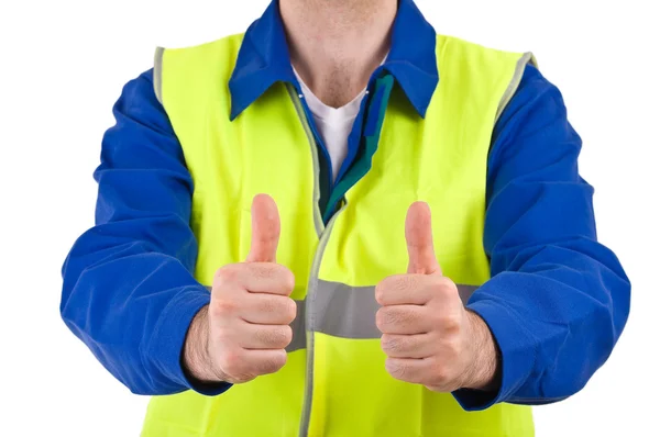 Blue collar worker. — Stock Photo, Image