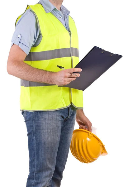 Trabajador de cuello azul . — Foto de Stock