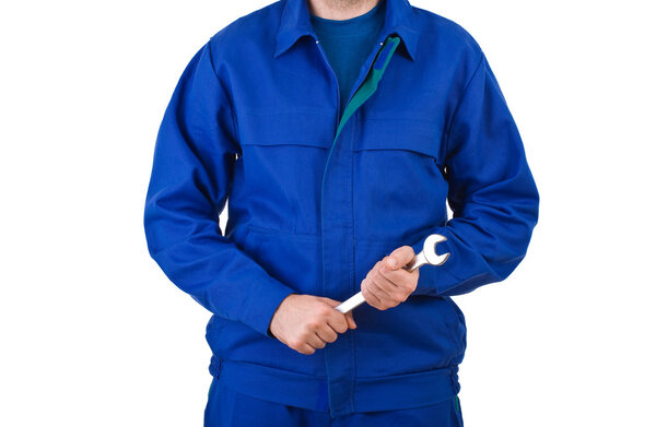 Синий воротничок
.