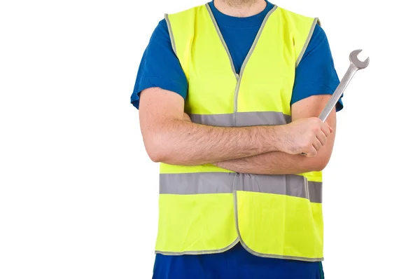 Trabajador de cuello azul . — Foto de Stock