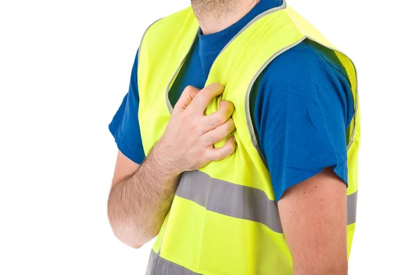 Arbeiter mit blauem Kragen. — Stockfoto