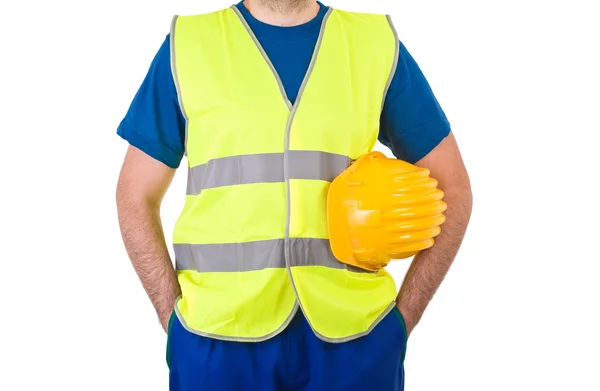 Colarinho azul trabalhador . — Fotografia de Stock