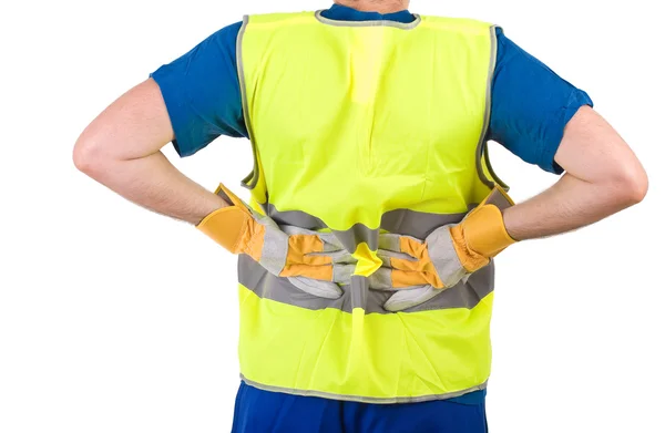 mavi yakalı işçi.