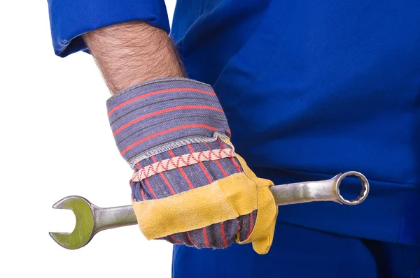 Blue collar worker. — Stock Photo, Image