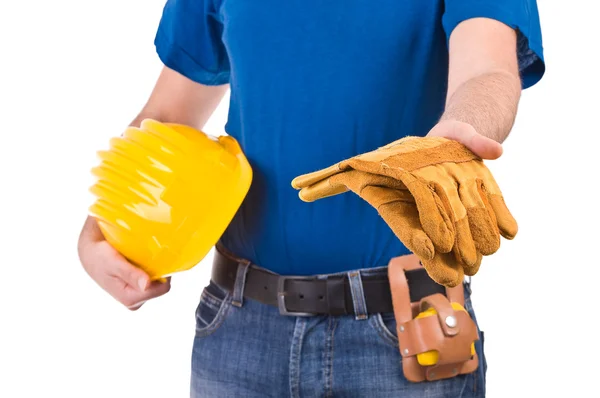 Blue collar worker. — Stock Photo, Image