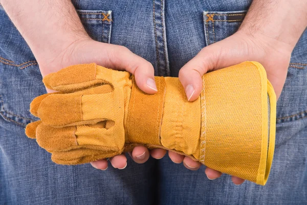 Blue collar worker. — Stock Photo, Image