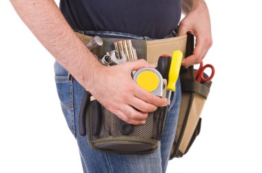 mavi yakalı işçi.