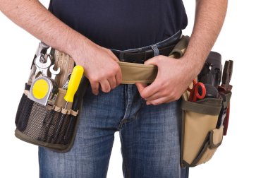 mavi yakalı işçi.