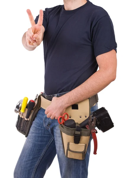 Blue collar worker. — Stock Photo, Image