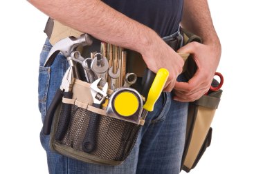 mavi yakalı işçi.