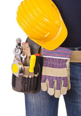 mavi yakalı işçi.