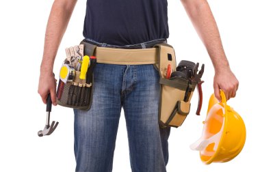 mavi yakalı işçi.