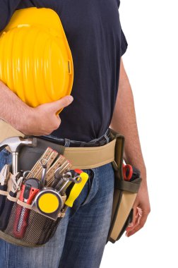 mavi yakalı işçi.