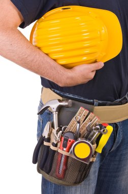 mavi yakalı işçi.