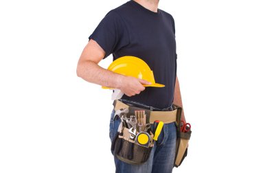 mavi yakalı işçi.