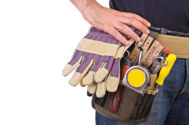 mavi yakalı işçi.