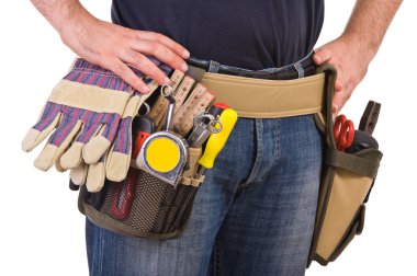 mavi yakalı işçi.