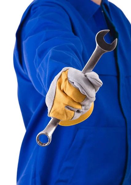 Blue collar worker. — Stock Photo, Image