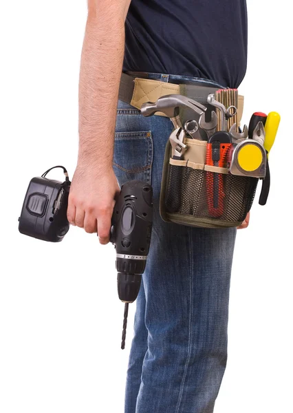 mavi yakalı işçi.