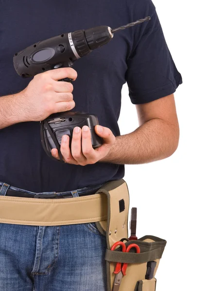 mavi yakalı işçi.