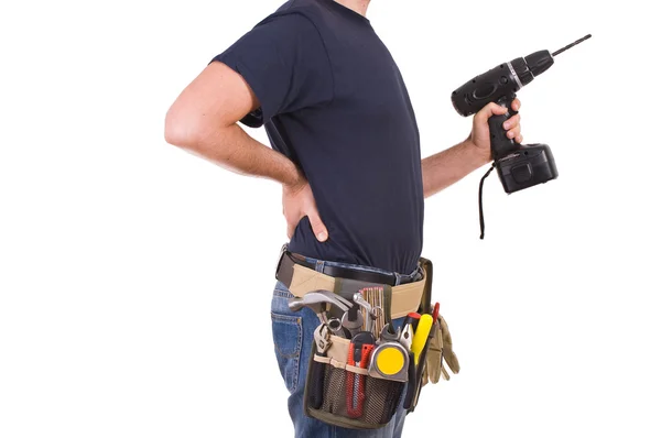 Arbeiter mit blauem Kragen. — Stockfoto